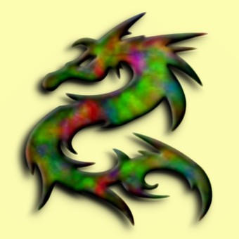 rainbow logo effect 006