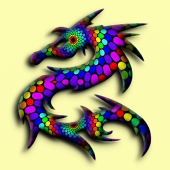 rainbow logo effect 014