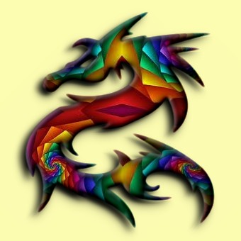 rainbow logo effect 016