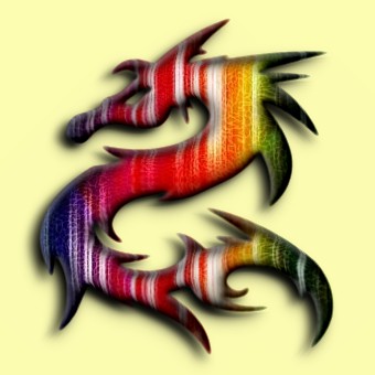 rainbow logo effect 020