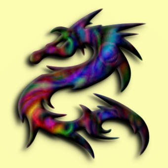 rainbow logo effect 022
