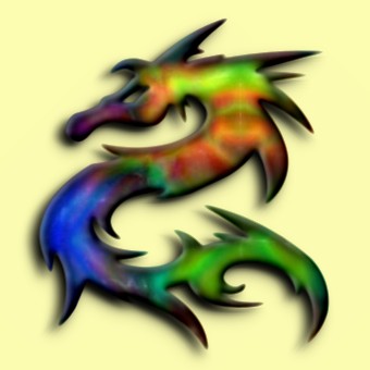 rainbow logo effect 026