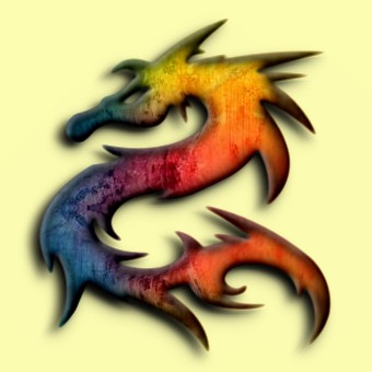 rainbow logo effect 027
