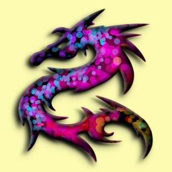 rainbow logo effect 032