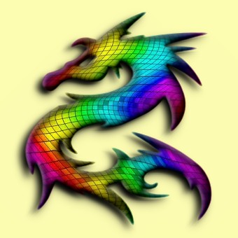 rainbow logo effect 033
