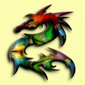 rainbow logo effect 035