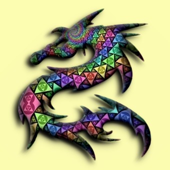 rainbow logo effect 037