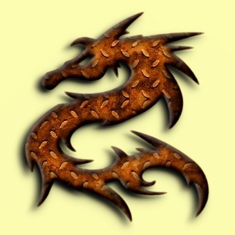 rusted logo effect 007