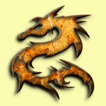 rusted logo effect 014