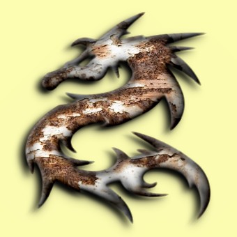 rusted logo effect 015