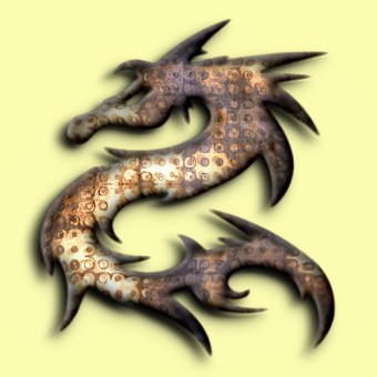 rusted logo effect 023
