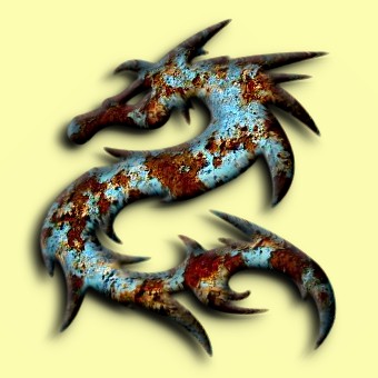 rusted logo effect 026