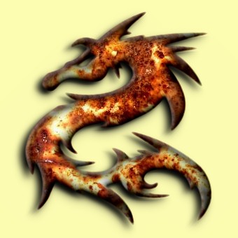 rusted logo effect 028