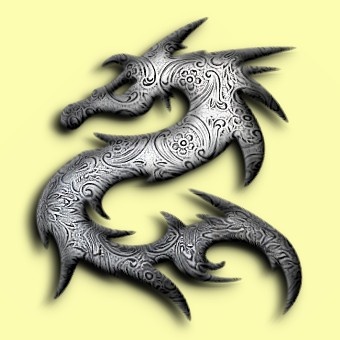 silver logo effect 010