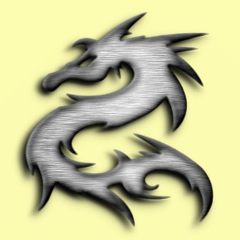 silver logo effect 018