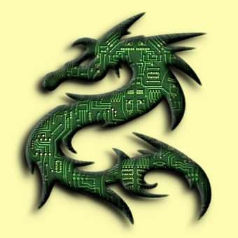 tech logo effect 004