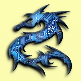 tech logo effect 006