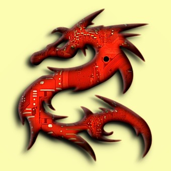 tech logo effect 008