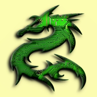 tech logo effect 010