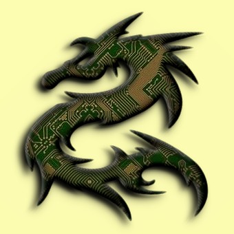 tech logo effect 011
