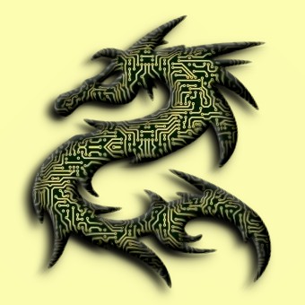 tech logo effect 013