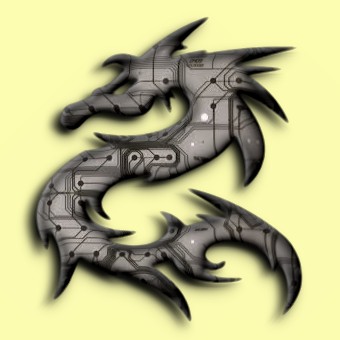 tech logo effect 017