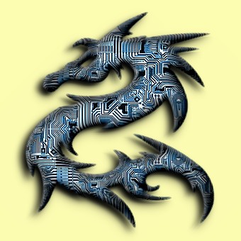 tech logo effect 018