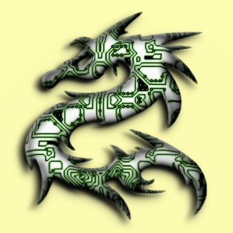 tech logo effect 019