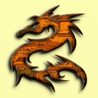 tech logo effect 020