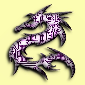 tech logo effect 021