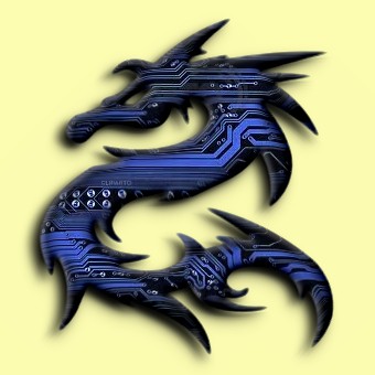 tech logo effect 025