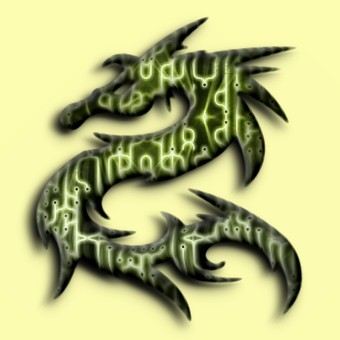 tech logo effect 029