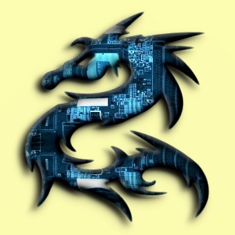 tech logo effect 036