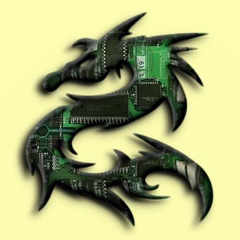 tech logo effect 037