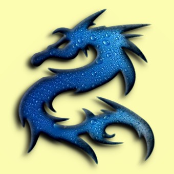 water logo effect 005