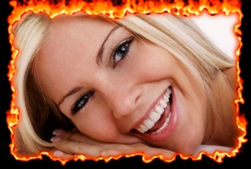 Fire Photo Frame Maker