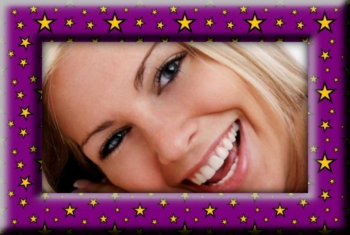Textured 3D Photo Frame