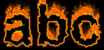 Fire Text Effect 3