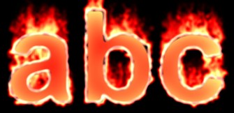 Fire Text Effect 14