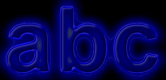 Glow Text Effect 1