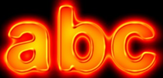Glow Text Effect 4