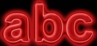 Glow Text Effect 7