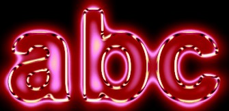 Glow Text Effect 8