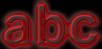 Glow Text Effect 5