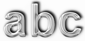 Chrome Text Effect 4