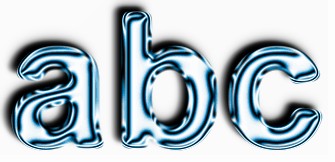 Chrome Text Effect 4