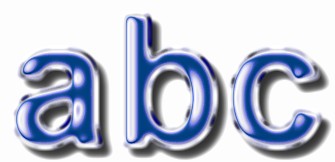 Glass Text Effect 1