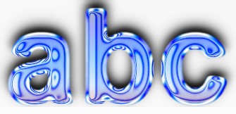 Glass Text Effect 5