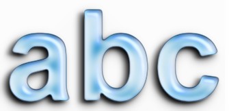 Glass Text Effect 10