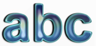 Glass Text Effect 4